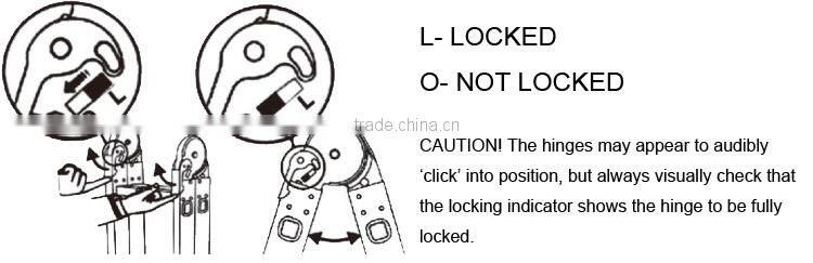 Yongkang new Aluminum multipurpose 5m telescopic ladder with new TUV/SGS GS/EN131