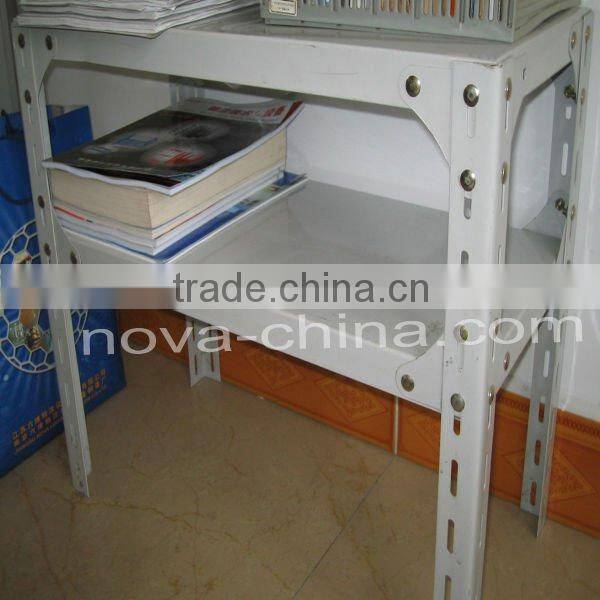 Angle steel shelving easy to install
