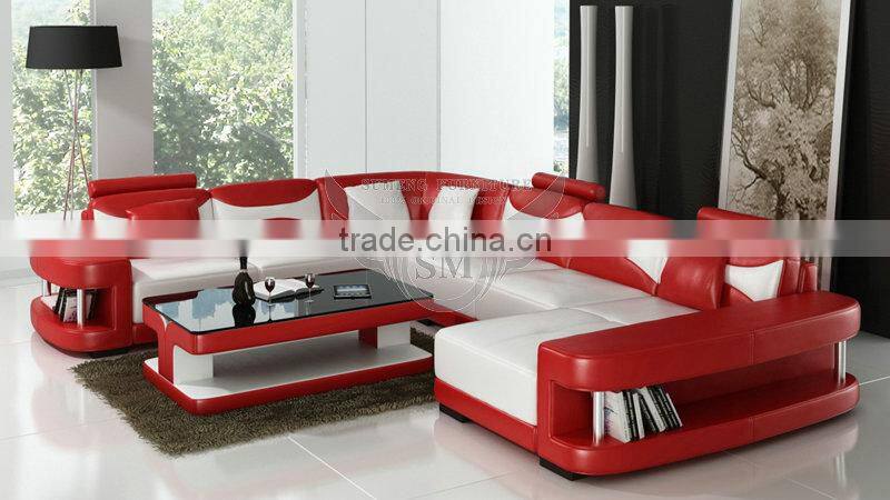 Sumeng New Arrival living room cheap leather sofa sets