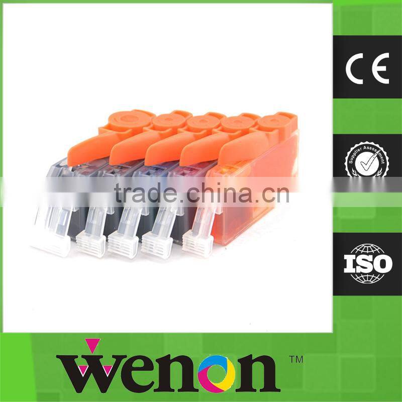 PGI725 CLI726 ciss for Canon MX886 edible ink cartridge with chip