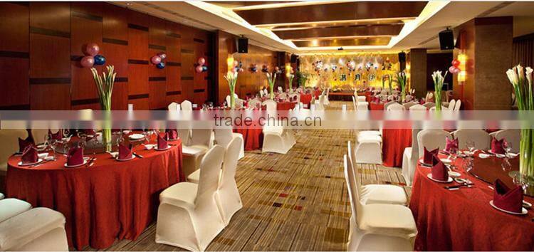 2016 Newest Design Spandex Chair Cover Wedding Used Rose Chair Covers