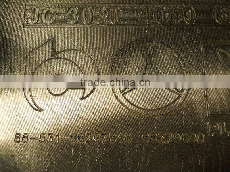 4 axis double chuck name plate metal cnc engraving machine