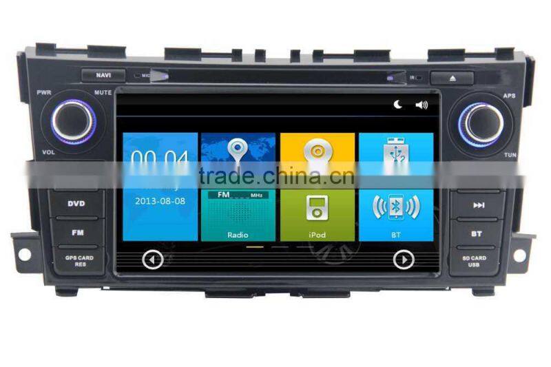 digital multimedia navigation system Car Lcd Monitor FOR nissan TEANA 2013 with 3G GPS DVD BT
