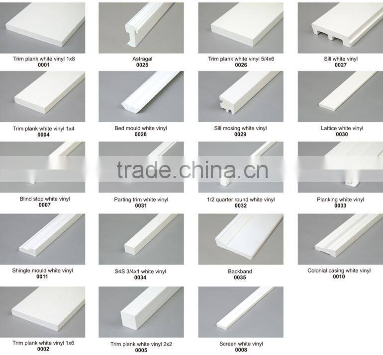 PVC Mouldings and boards
