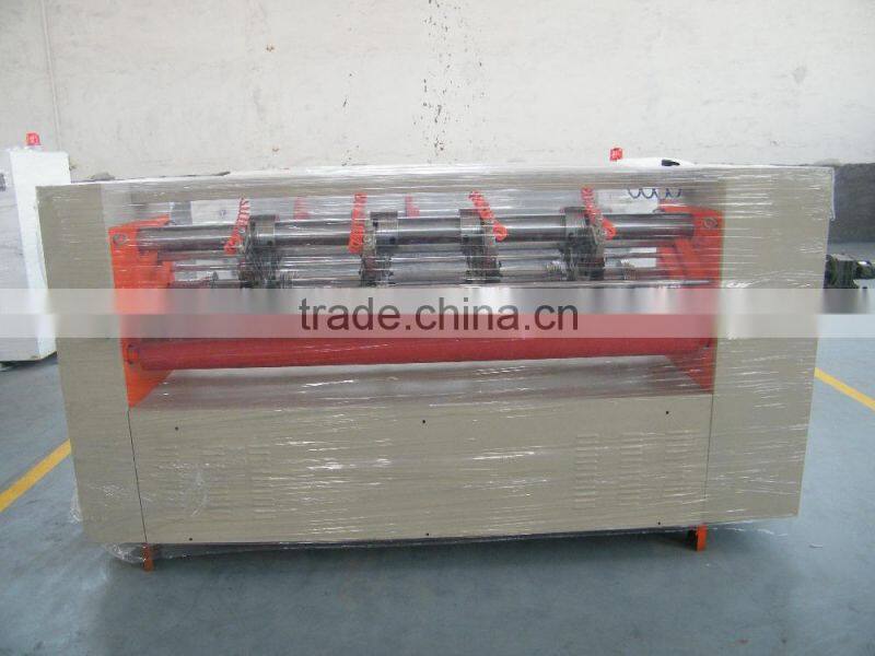 thin blade cardboard corrugated slitter scorer machine