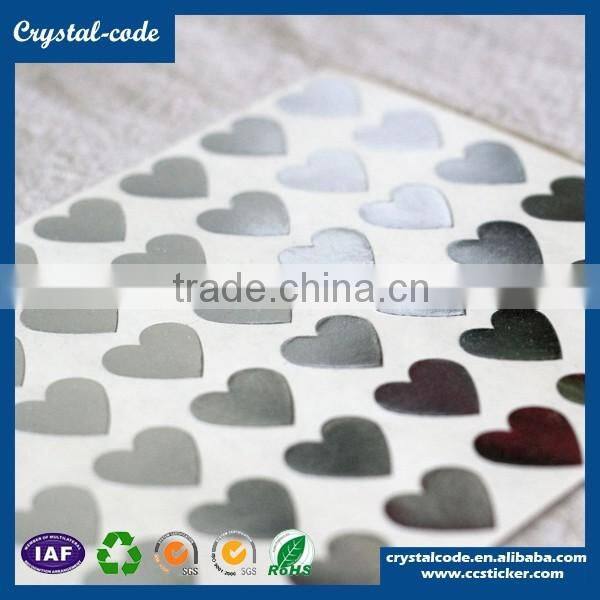 Generic wide applications anti-friction aluminum foil sticker