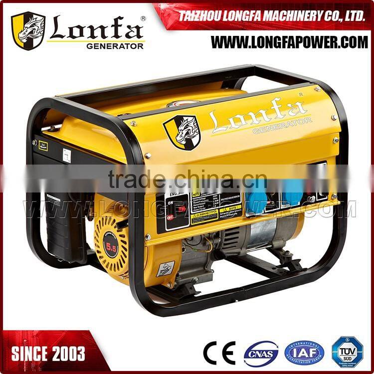 2.8kW 3kv Astra Korea 7HP Gasoline Electric Generator For Home Use copper wire