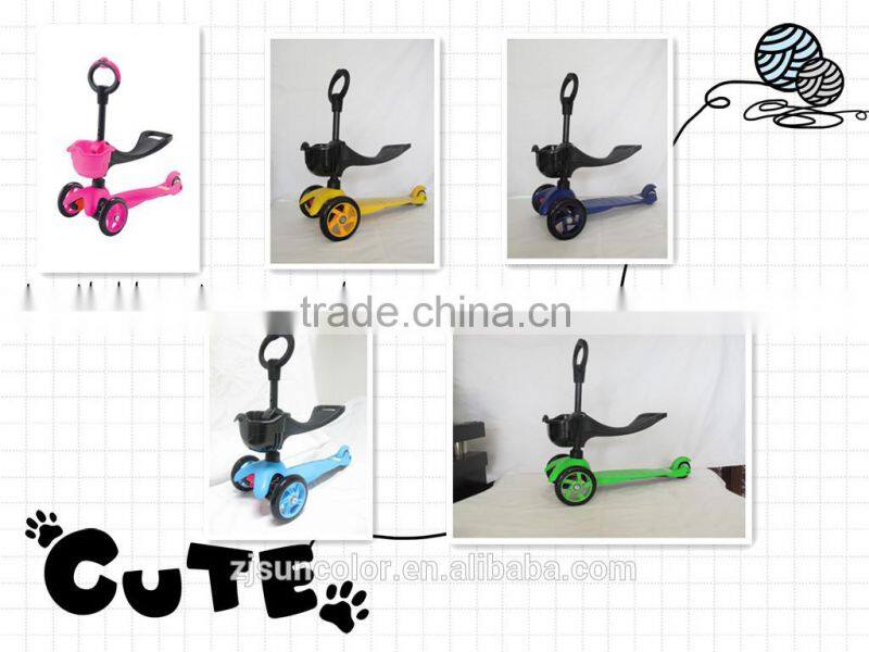 high quality 3 wheel scooter for kids in manufctory