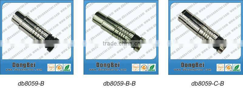 rg59 rg6 push TV prise jack connector