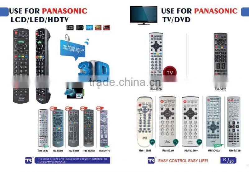 2014 NEW RM-D1078 3D lcd tv universal remote control for SAMSUNG