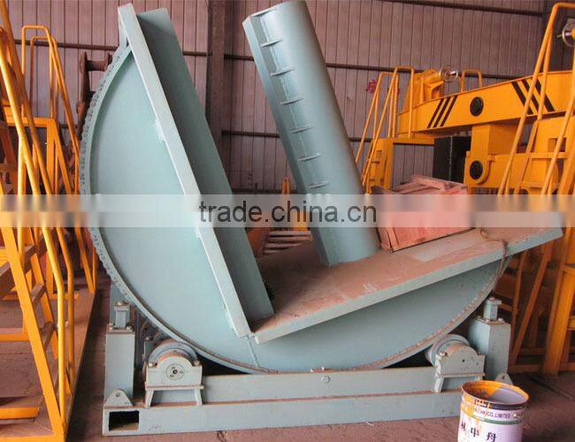 Steel coil tilter for tilting coil 0-90 degree