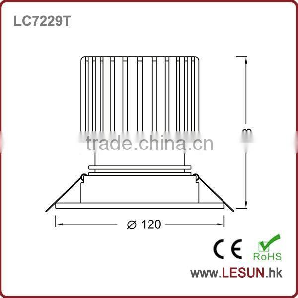 China manufacturer 9*3w led ceiling downlights LC7212Y