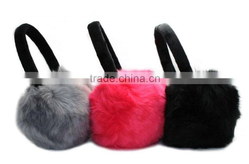 fur headphones free sample earmuff music headphones