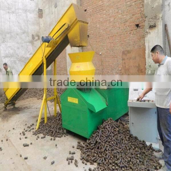 China Leading Technology Sawdust Briquette Presses With Large Capacity