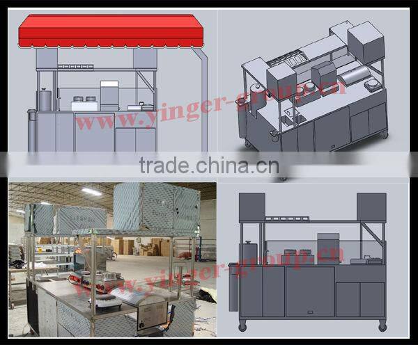 chimney cake oven cart