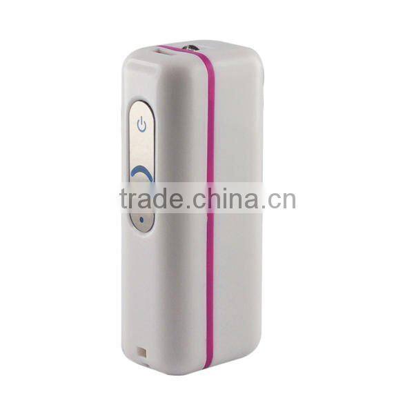 With LED ligh mobile battery 4400mAh