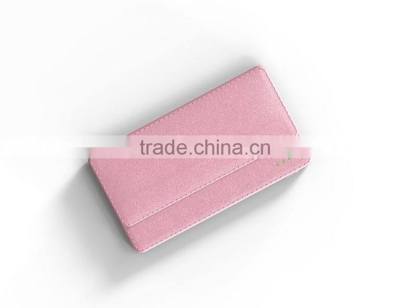 New Credit Card power bank 10000mah power bank pack portable external battery backup charge for Android Devices charging