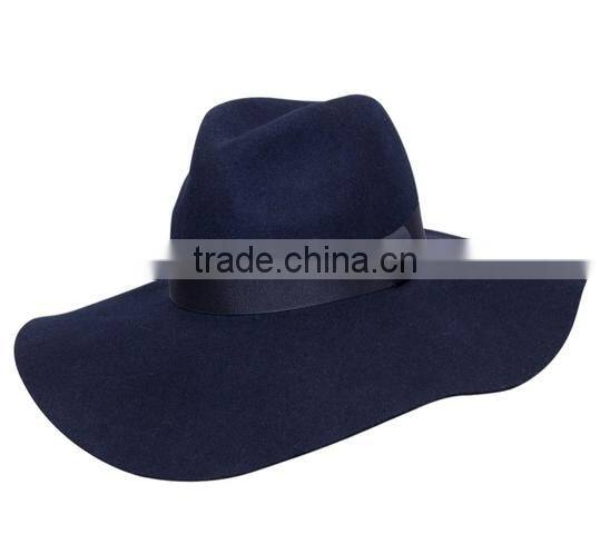 Cotton fedora mountain man felt hat wholesale felt hat