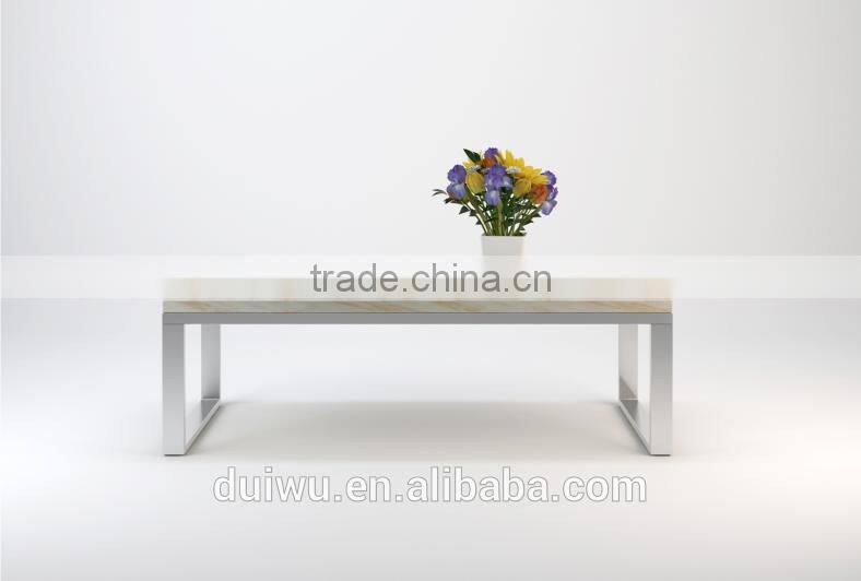 Modern home furniture living toom white marble coffee tables