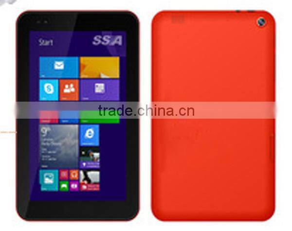 windows 8 tablet pc with Z3735G intel quad core tablet pc with 1.8GHz tablet pc with android 4.4 or windows os 7inch