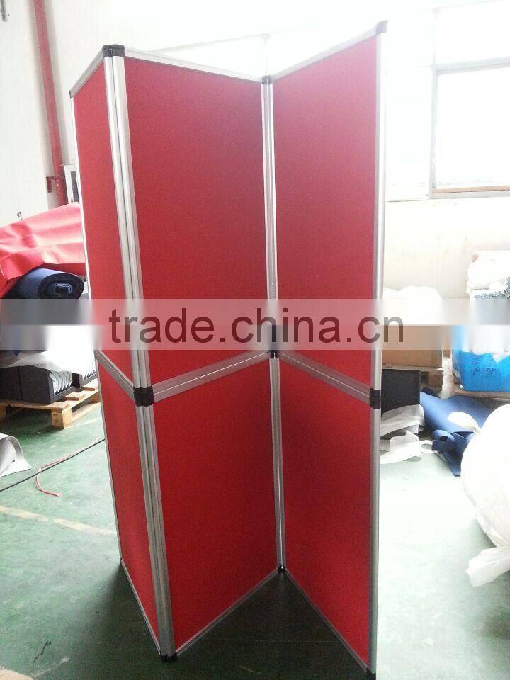 Multifunctional aluminum folded panel