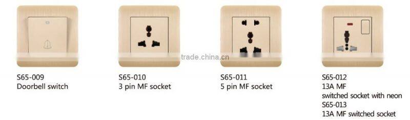 voice control switch with fire protection and energy saving