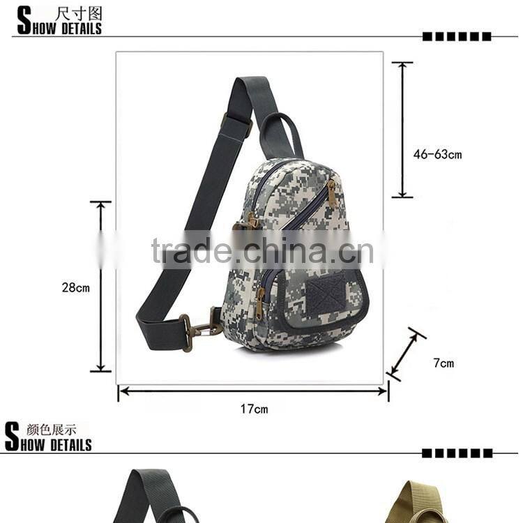 Wholesale Stylish Camouflage Tactical Chest Bag For Outdoor