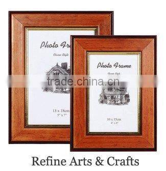 Wooden cheap simple design photo frame