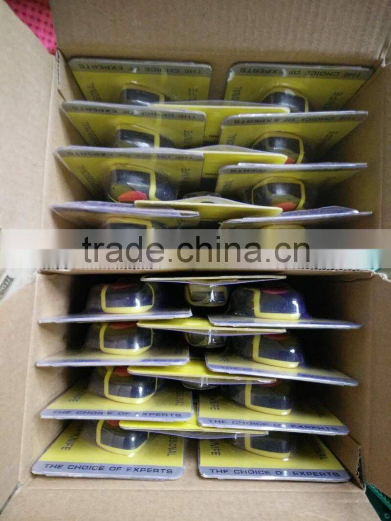 2016 new design Assist steel carbon 18mm utility knife