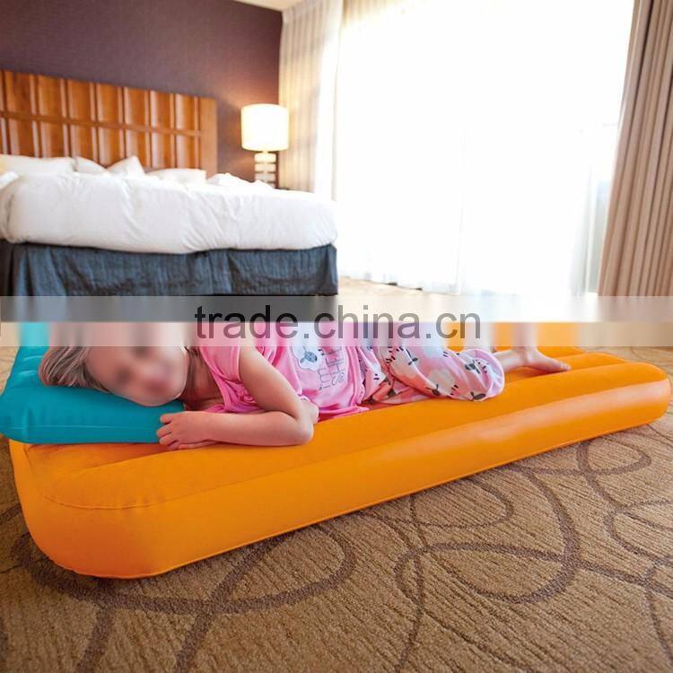 Inflatable bed, inflatable bed with slide