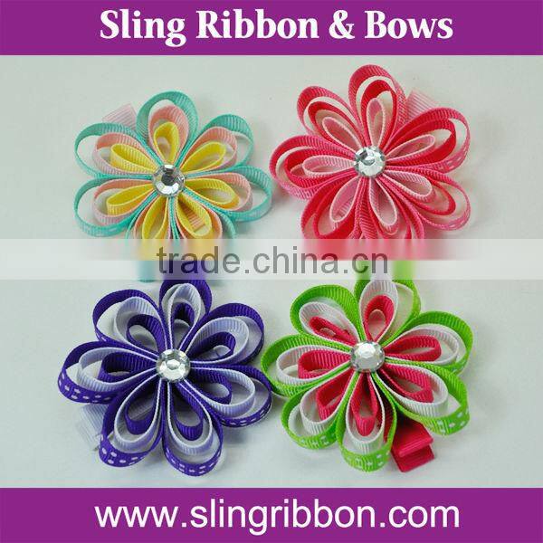 China Factory Fashion Ribbon Hairbows