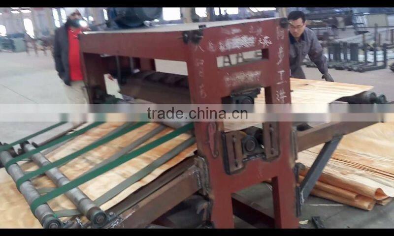 Spindle Wood Face Veneer Peeling Machine/ Veneer Slicing Machine