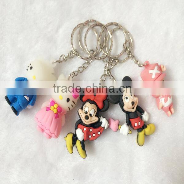 promotion gift cartoon key chain wholesale