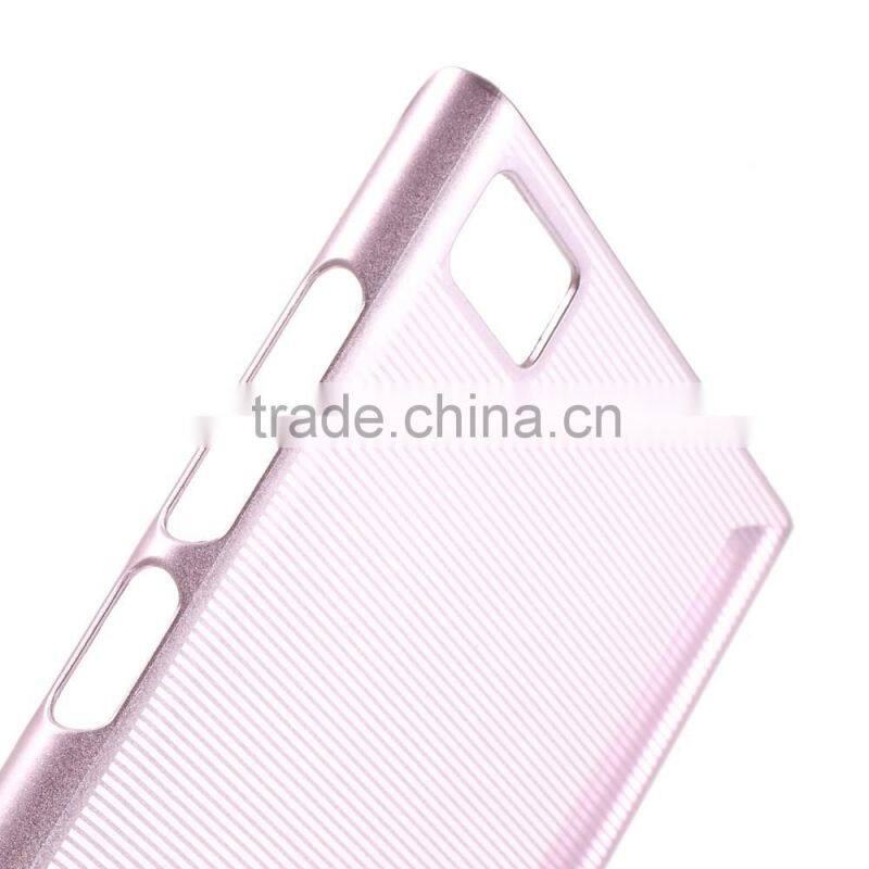 Translucent Horizontal Stripes Plastic Case for Xiaomi 3 MI3,xiaomi 3 mi3 PC case,xiaomi 3 mi3 hard case