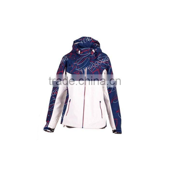 Summit quality New Style Hotsale Waterproof Windproof Women Hardshell Jacket
