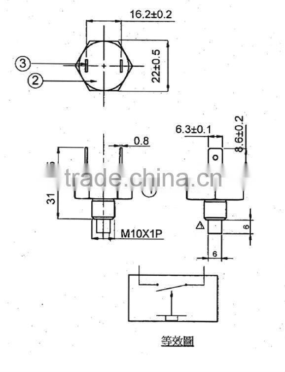 Autmotive Thermal Switch Thermostat
