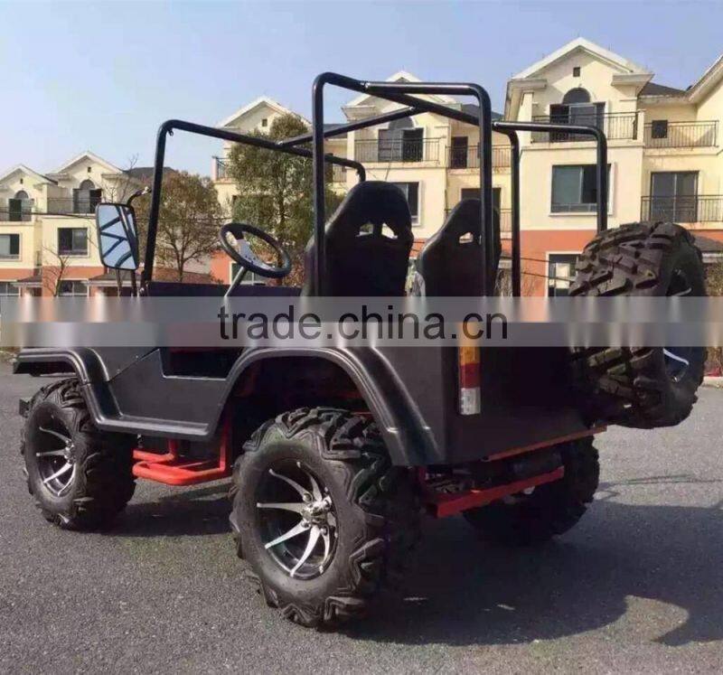 China manufacture CE 200cc 150cc mini electric jeep