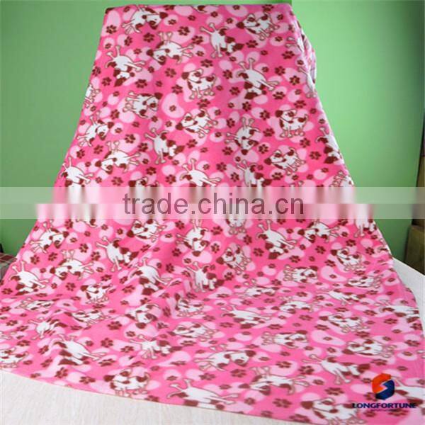double bed sheet polar fleece blanket