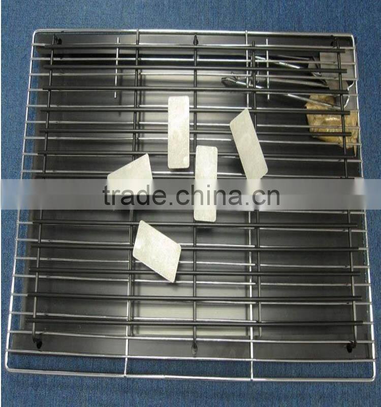 KEYO Square garden DIY bbq grill with tray