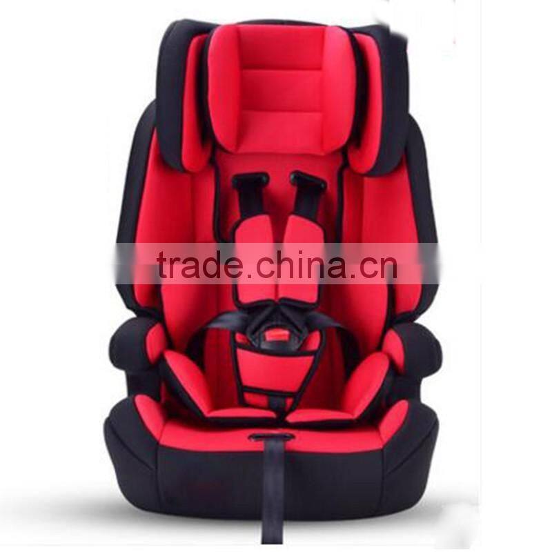 car seat with child