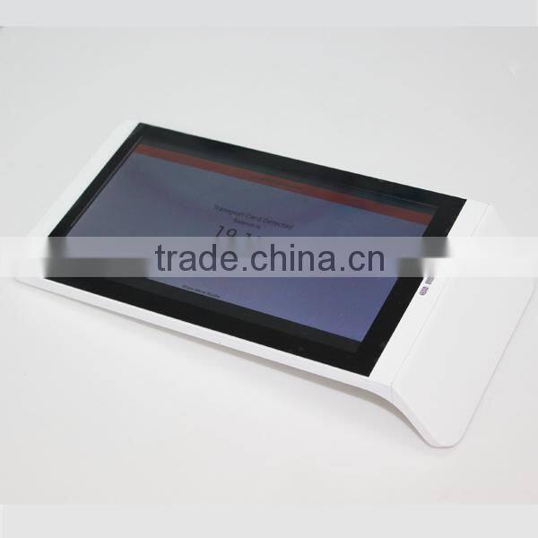 NXP PN544 PN547 Andorid 4.4 OS 7Inch payment tablet pc Built in 3g GPS NFC POS
