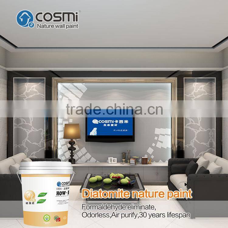 Diatomite wallpaper paint, wall art paint, wall patterns paint