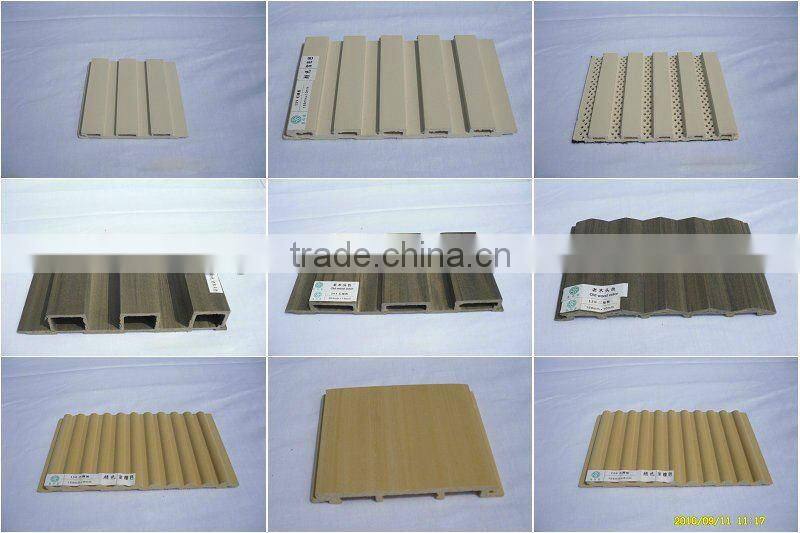 wood textured wpc interior wall panel