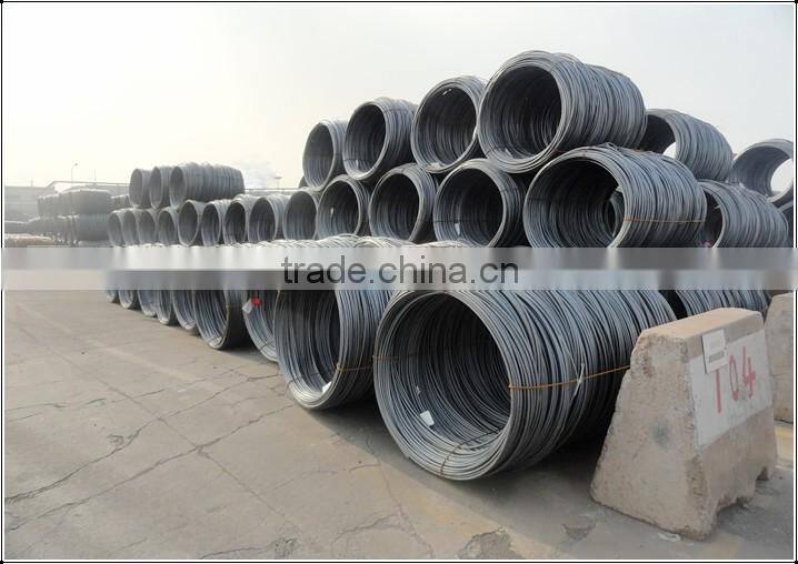 Q215 6.5mm Professional Hot - Rolled Wire Rod With Low Carbon Steel