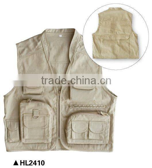Twill Fishing Vest