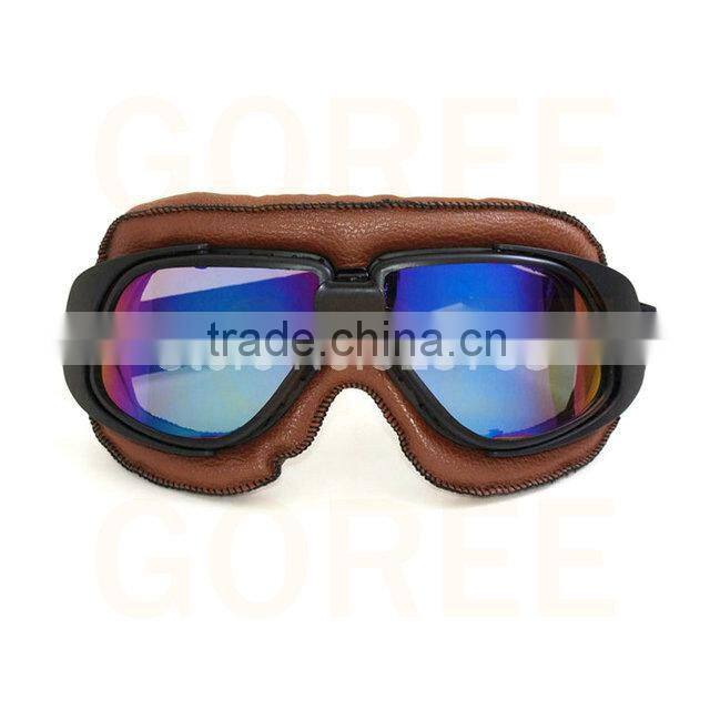 Motocross Goggles Sunglasses Aviator Pilot Cruiser Scooter ATV Goggle 5 lens