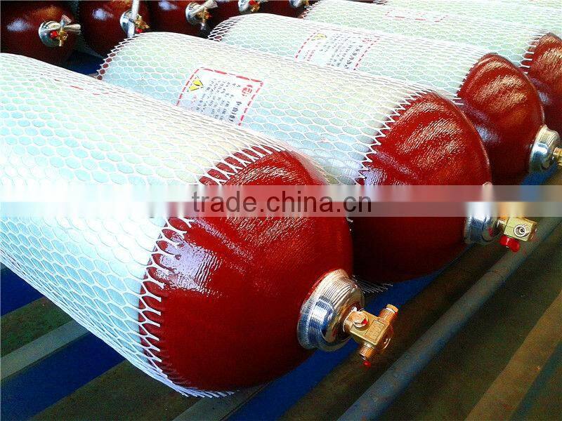 75L Type II hoop-wrapped glass fiber composite materials CNG cylinder