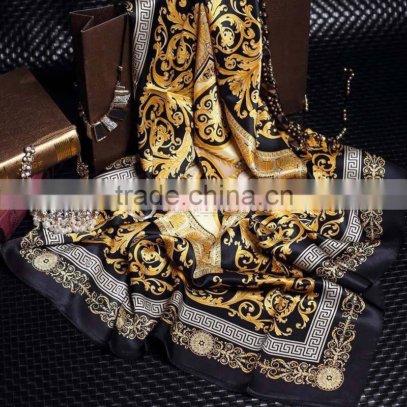 100% pure silk scarf