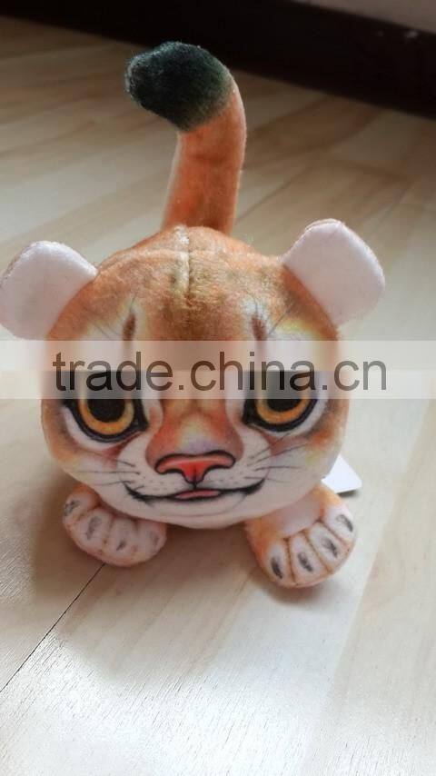 promotional gift plush toy owl with beans 3 D printing plush owl earthbag small size stuffed plush earthbag with beans