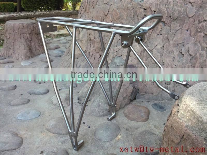 Titanium bicycle rear rack Ti rear rack titanium rear racks titanium bike rear rack xacd made